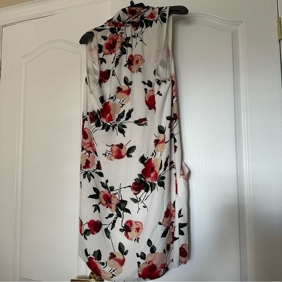 Aritzia Wilfred Sabine Dress White Floral Size L - Picture 7 of 12